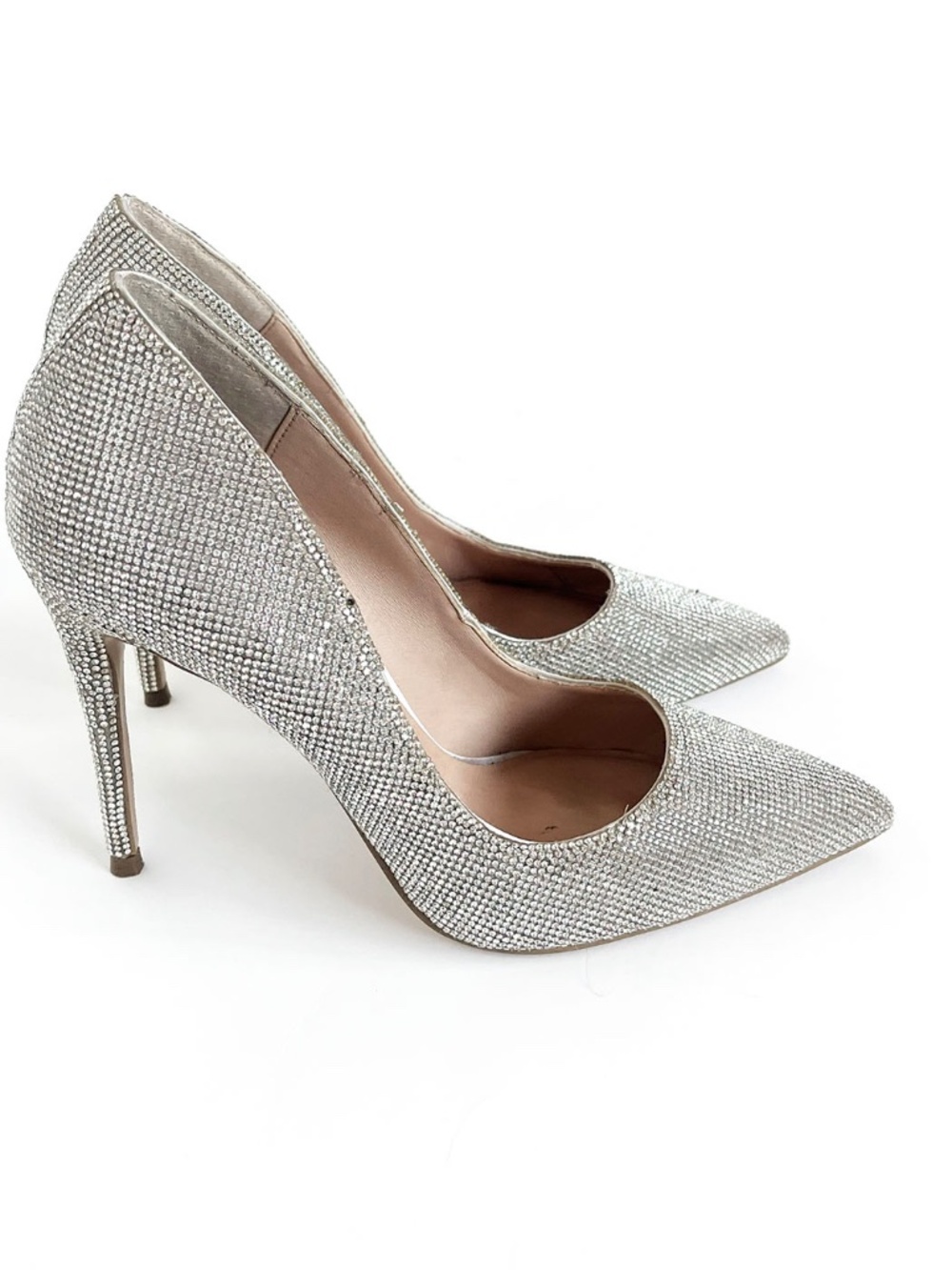 Steve Madden Women's "Daisie" Crystal Rhinestone Pumps Size: 9